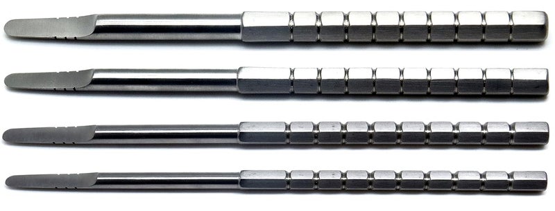 SUPERIOR INSTRUMENTS Dental Chisels 8 Pieces Ridge Standard Implant Bone Splitting Periodontal Extracting Instruments - Image 3
